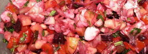 старорусский винегрет с судаком. Шаг 12