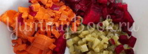 винегрет без картофеля. Шаг 4