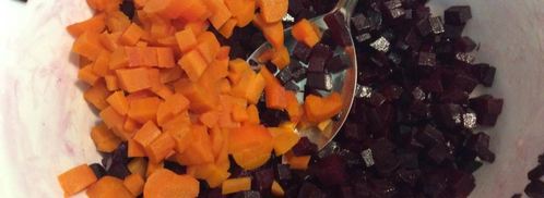 винегрет из запеченных овощей. Шаг 3