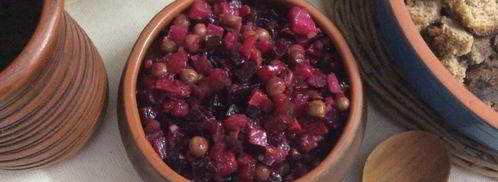 винегрет из запеченных овощей. Шаг 9