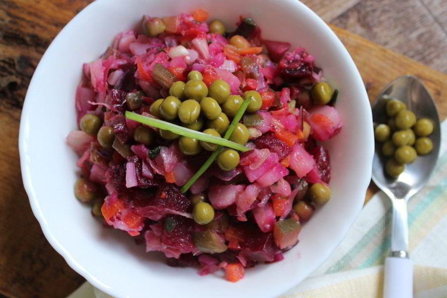 Рецепт винегрета классического с заправкой