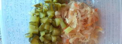 винегрет классический с заправкой. Шаг 4