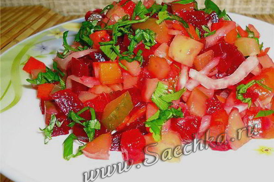 Рецепт винегрета на пару