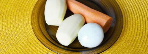 винегрет с горошком и капустой. Шаг 6