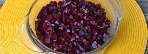 винегрет с горошком и капустой. Шаг 17