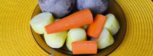 винегрет с горошком и капустой. Шаг 11