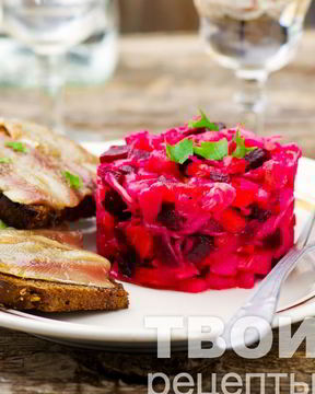 Винегрет с капустой