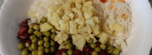 винегрет с килькой. Шаг 5