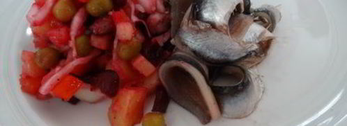 винегрет с килькой. Шаг 6