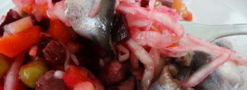 винегрет с килькой. Шаг 7