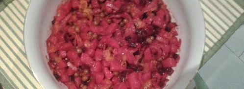 винегрет с мандаринками. Шаг 6