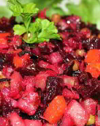 Винегрет с морской капустой