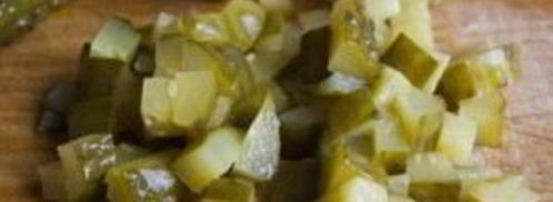 винегрет с огурцами. Шаг 6