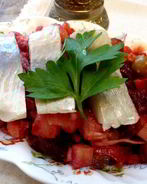 Винегрет с соленой сельдью