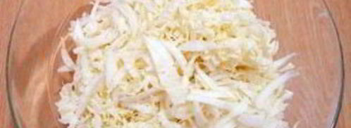 винегрет со свежей капустой. Шаг 3