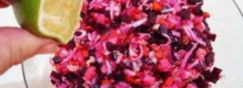 винегрет со свежей капустой. Шаг 7