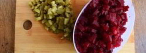 винегрет в лаваше. Шаг 4