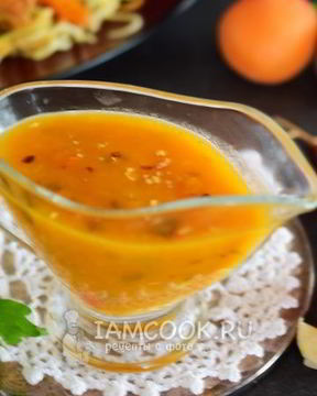 Абрикосовый соус
