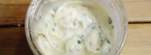 домашний майонез на курином яйце с чесноком и зеленью. Шаг 8