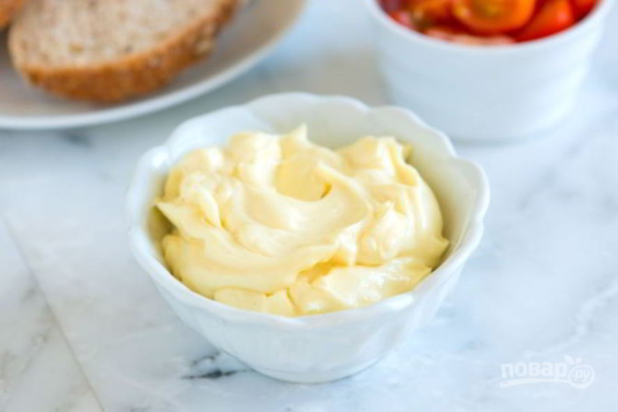 Рецепт домашнего майонеза простого