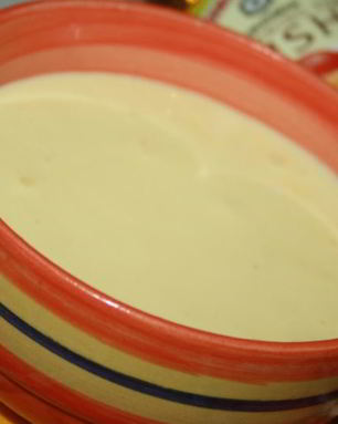 Домашний майонез с добавлением рисового уксуса