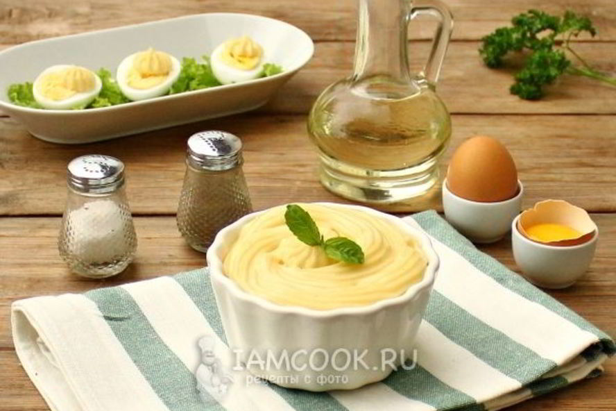 Рецепт домашнего майонеза с горчицей в блендере