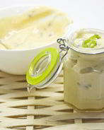 Домашний майонез с перепелиными яйцами