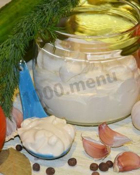 Домашний майонез за 30 секунд