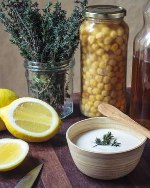 Домашний постный майонез