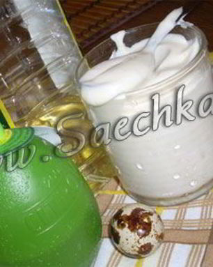 Майонез из перепелиных яиц