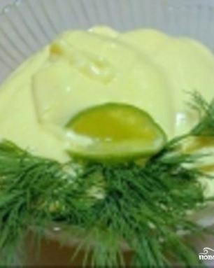 Постный домашний майонез