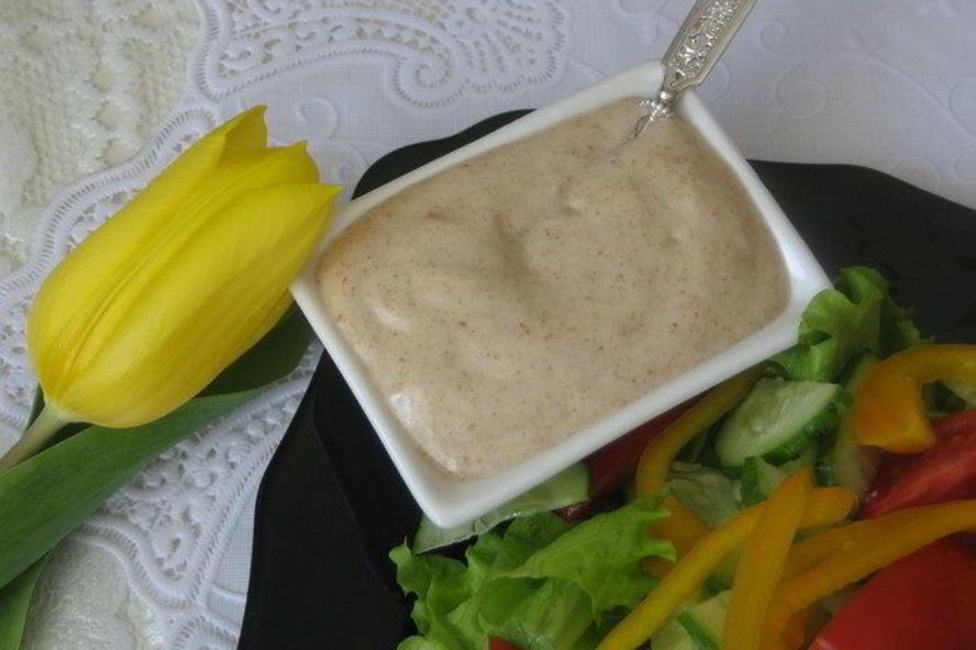 Рецепт постного майонеза из льняной муки