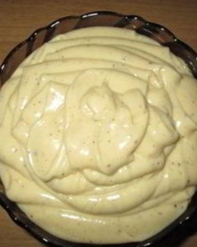 Вегетарианский майонез из сметаны