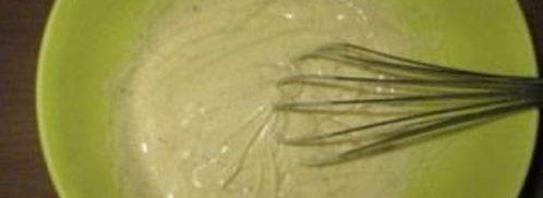 вегетарианский майонез из сметаны. Шаг 3