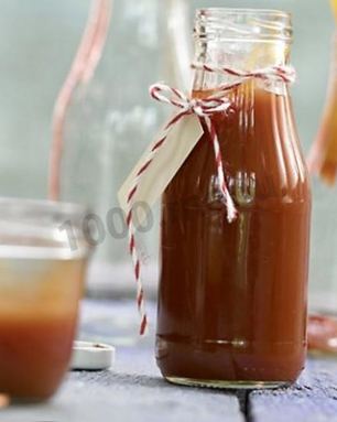 Домашний кетчуп с крахмалом на зиму