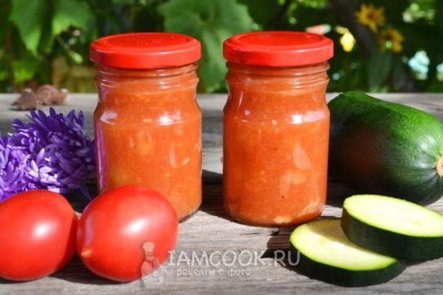 Рецепт кетчупа из кабачков