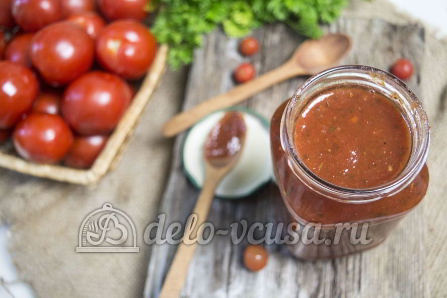Рецепт кетчупа из помидоров и алычи на зиму