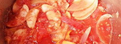 кетчуп из помидоров с яблоками на зиму. Шаг 5