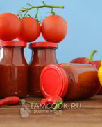 Кетчуп с крахмалом на зиму