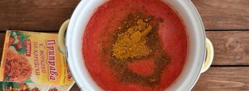 кетчуп с крахмалом на зиму. Шаг 8