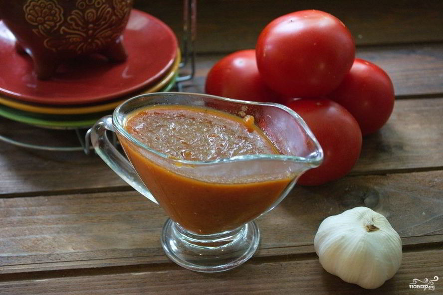 Рецепт кетчупа с луком на зиму