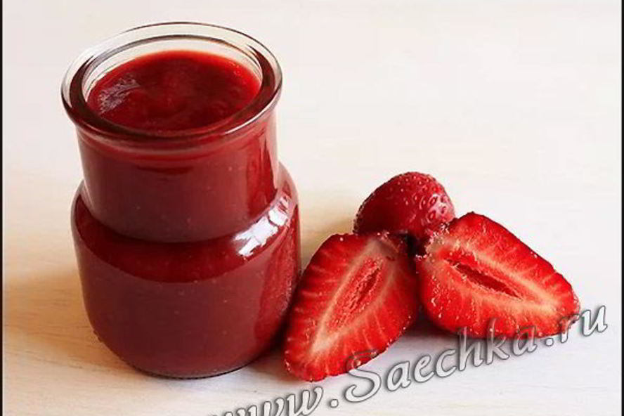 Рецепт клубничного кетчупа