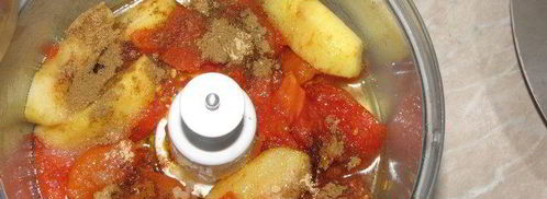 пряный кетчуп с яблоками и карри. Шаг 3