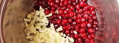 клюквенный соус к мясу. Шаг 7