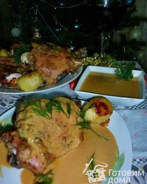 Мандариново-имбирный соус к мясу птицы