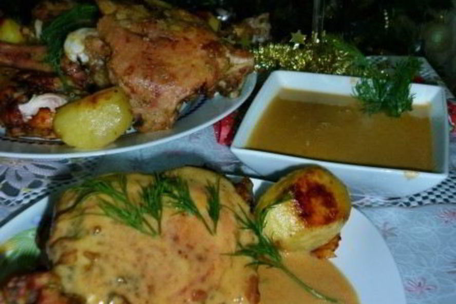 Рецепт мандаринова-имбирного соус к мясу птицы