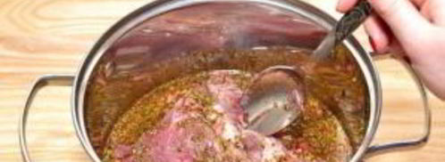 быстрый маринад для свинины. Шаг 8