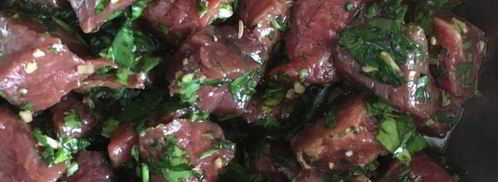 маринад для говядины с вустерширским соусом и чесноком. Шаг 3