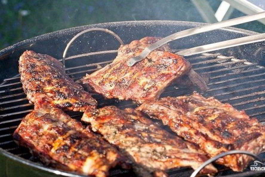 Рецепт маринада для ребрышек на мангале