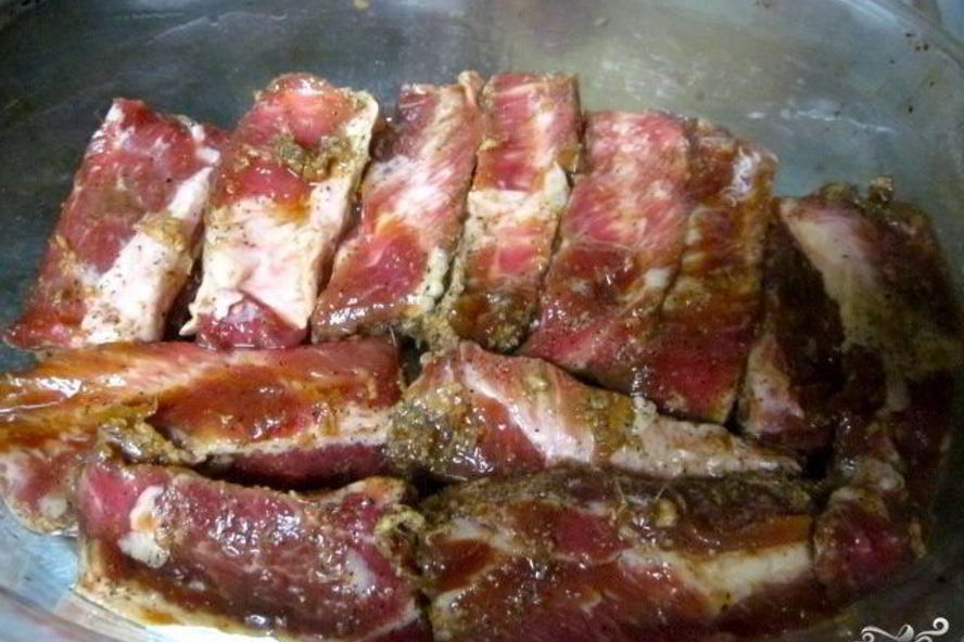 Рецепт маринада для ребрышек